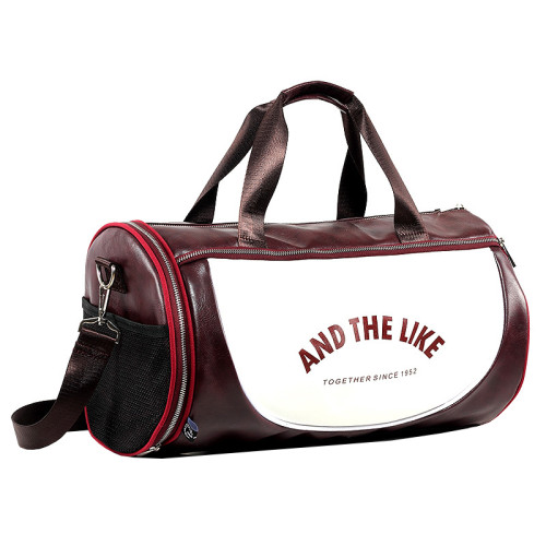 Спортивна сумка Ironbull And The Like (Burgundy and White)