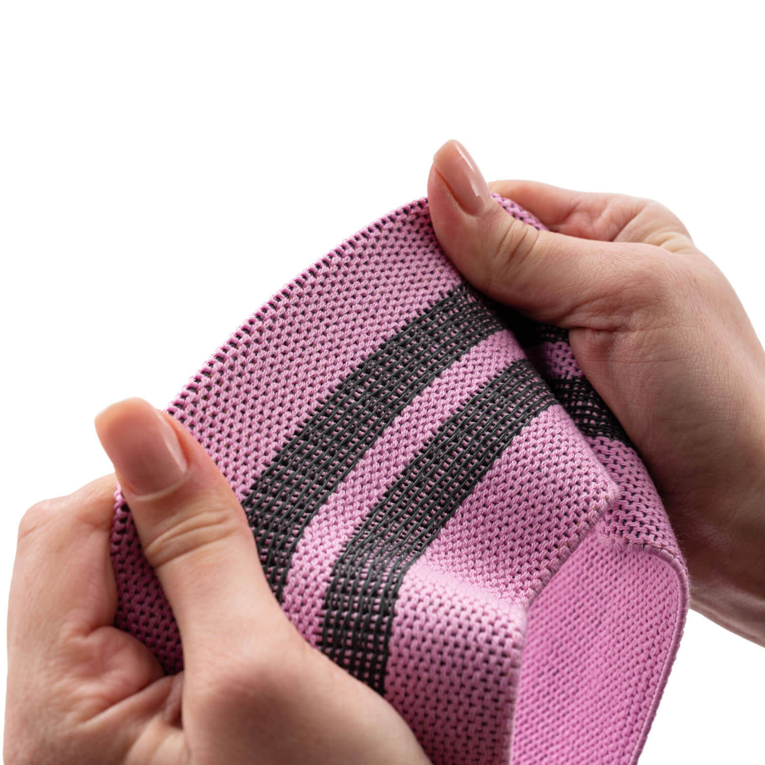 Набір з 3-х тканинних фітнес резинок Zakerda Hip Resistance Band (Black)