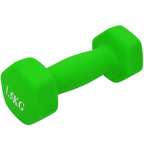 Неопренова гантель Ironbull Fitness Mad 1х1.5 кг (Light Green)