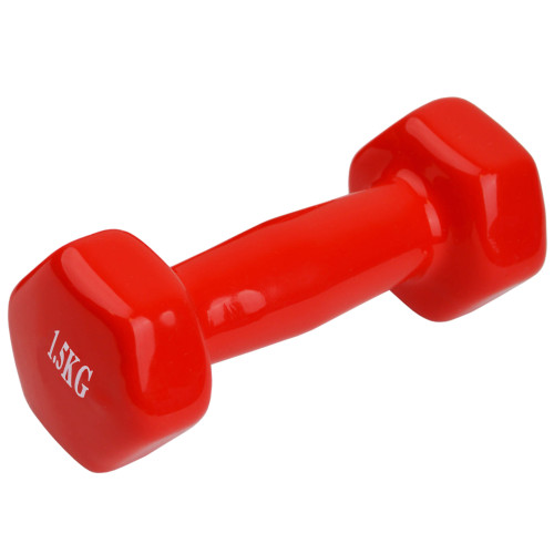 Вінілова гантель Ironbull Fitness 1х1.5 кг (Red)