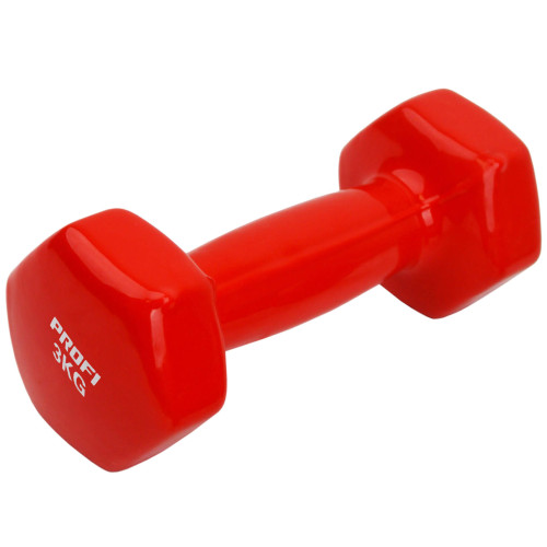 Вінілова гантель Ironbull Profi 1х3 кг (Red)
