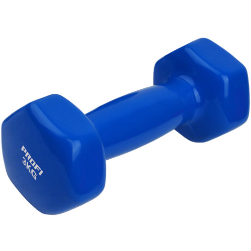 Вінілова гантель Ironbull Profi 1х3 кг (Blue)