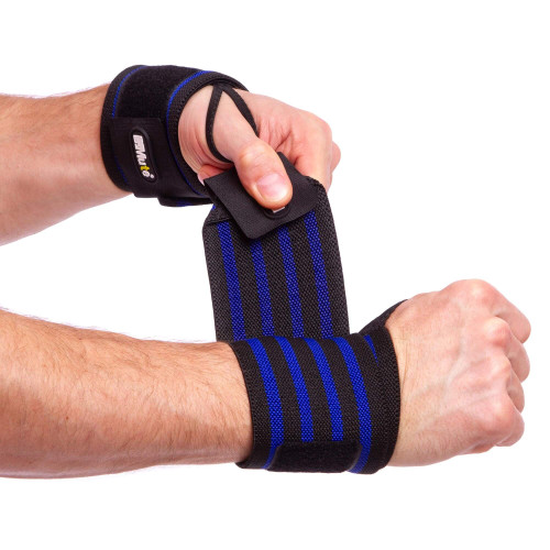 Бинти кистьові Ironbull Crossfit (Blue)