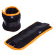 Обважнювачі для ніг і рук Ironbull 2 х 1 кг (Black Orange)
