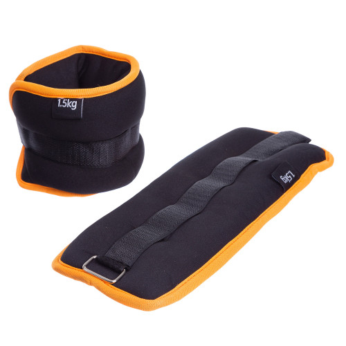 Обважнювачі для ніг і рук Ironbull 2 х 1.5 кг (Black Orange)
