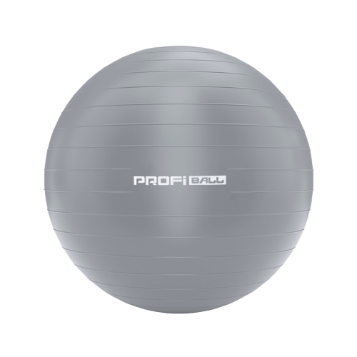 М'яч для фітнесу Ironbull Fit Ball 55 см (Silver)
