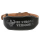 Пояс для важкої атлетики Veidoorn Be Strong (15 см)