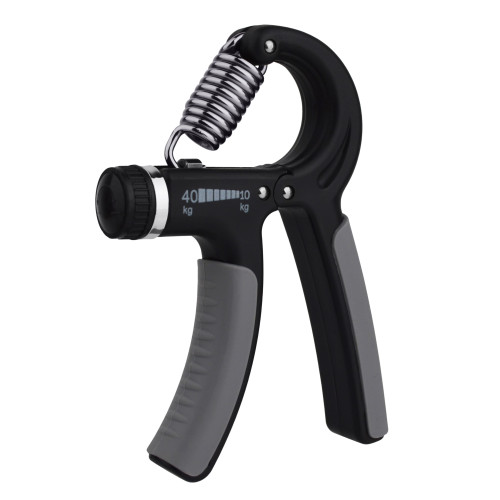 Еспандер кистьовий регульований Jello Multi Grip 10-40 кг (Black Gray)