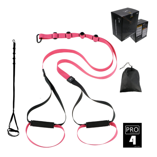 Петлі TRX для функціонального тренінгу Ironbull Training System PRO P3-4 (Pink)