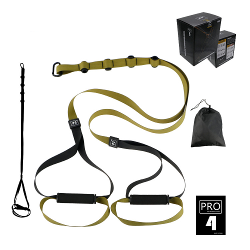 Петлі TRX для функціонального тренінгу Ironbull Training System PRO P3-4 (Khaki)