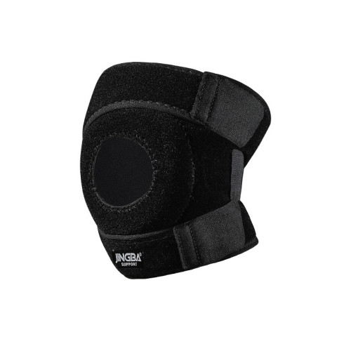 Бандаж на коліно з відкритою колінною чашкою Jingba Support 9038 (Black)