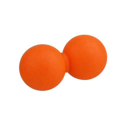Масажний м'яч подвійний Ironbull Shark Fit 6 см (Orange)