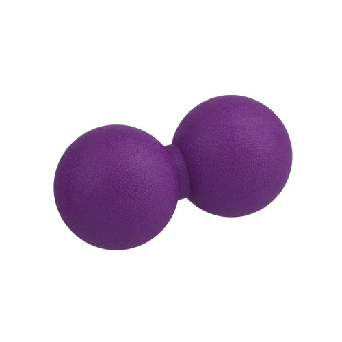 Масажний м'яч подвійний Ironbull Shark Fit 6 см (Violet)