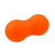 Масажний м'яч подвійний Ironbull Shark Trigger Point  6.5 см (Orange)