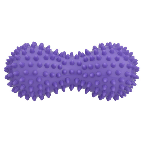 Масажний м'яч подвійний Ironbull DuoBall Spike 7 см (Violet)