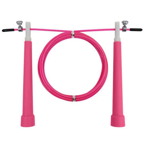 Скакалка швидкісна Ironbull Crossfit (Pink)