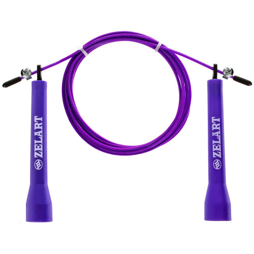 Скакалка швидкісна Ironbull Ultra Speed (Purple)