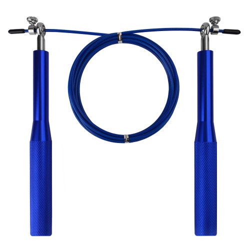 Скакалка швидкісна Ironbull Pro (Navy-blue)